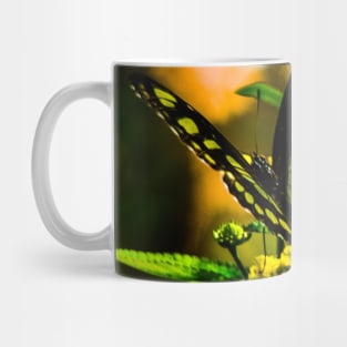 Butterfly on Flower Mug